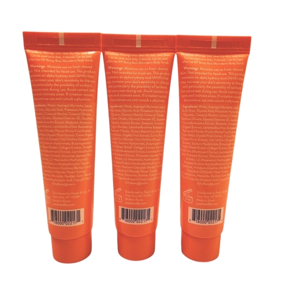 Peach & Lily KP Bump Boss Smoothing Lotion x3 NEW NWT - Picture 2 of 5